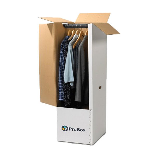 Boite Penderie - Double épaisseur renforcé – ProBox - Cartons de  déménagement