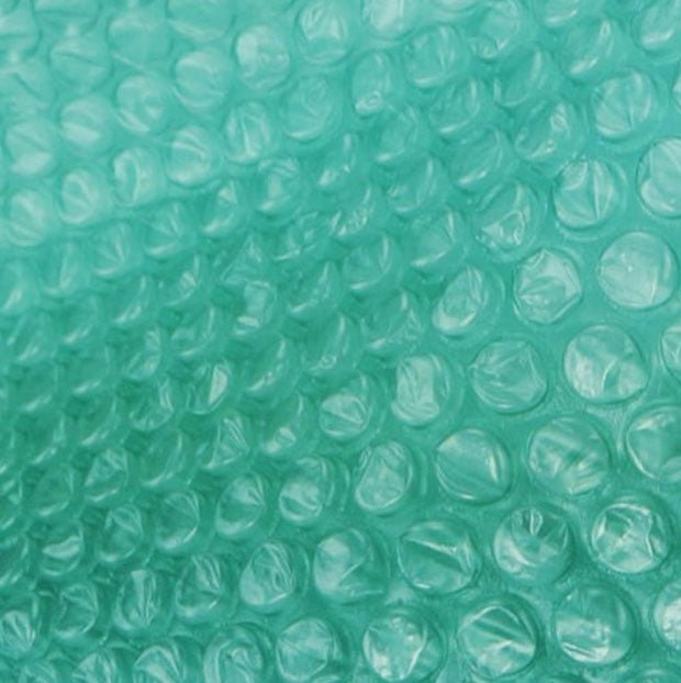 Film emballage à bulles IEZZY rouleau 50cmx5m recyclé vert sur